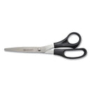 Westcott® wholesale. Value Line Stainless Steel Shears, 8" Long, 3.5" Cut Length, Black Straight Handle. HSD Wholesale: Janitorial Supplies, Breakroom Supplies, Office Supplies.