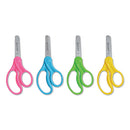 Westcott® wholesale. For Kids Scissors, Blunt Tip, 5" Long, 1.75" Cut Length, Assorted Straight Handles, 12-pack. HSD Wholesale: Janitorial Supplies, Breakroom Supplies, Office Supplies.