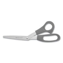 Load image into Gallery viewer, Westcott® wholesale. Value Line Stainless Steel Shears, 8&quot; Long, 3.5&quot; Cut Length, Black Offset Handles, 3-pack. HSD Wholesale: Janitorial Supplies, Breakroom Supplies, Office Supplies.