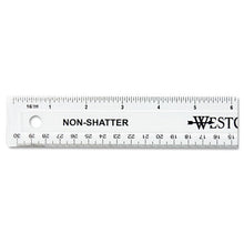 Load image into Gallery viewer, Westcott® wholesale. 12&quot; Shatterproof Ruler. HSD Wholesale: Janitorial Supplies, Breakroom Supplies, Office Supplies.