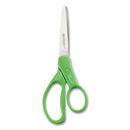 Westcott® wholesale. Student Scissors With Antimicrobial Protection, Pointed Tip, 7" Long, 3" Cut Length, Randomly Assorted Straight Handles. HSD Wholesale: Janitorial Supplies, Breakroom Supplies, Office Supplies.