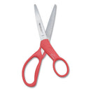 Westcott® wholesale. Student Scissors With Antimicrobial Protection, Pointed Tip, 7" Long, 3" Cut Length, Randomly Assorted Straight Handles. HSD Wholesale: Janitorial Supplies, Breakroom Supplies, Office Supplies.
