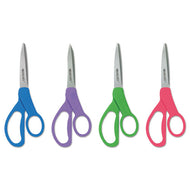 Westcott® wholesale. Student Scissors With Antimicrobial Protection, Pointed Tip, 7
