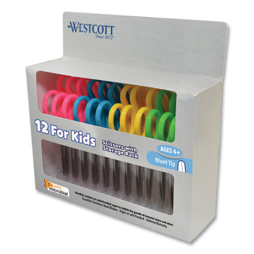 Westcott® wholesale. Kids' Scissors With Antimicrobial Protection, Rounded Tip, 5