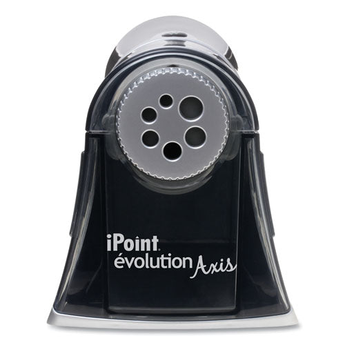 Westcott® wholesale. Ipoint Evolution Axis Pencil Sharpener, Ac-powered, 5" X 7.5" X 7.25", Black-silver. HSD Wholesale: Janitorial Supplies, Breakroom Supplies, Office Supplies.