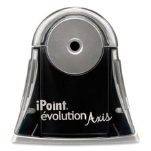 Load image into Gallery viewer, Westcott® wholesale. Ipoint Evolution Axis Pencil Sharpener, Ac-powered, 4.25&quot; X 7&quot; X 4.75&quot;, Black-silver. HSD Wholesale: Janitorial Supplies, Breakroom Supplies, Office Supplies.