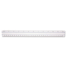 Load image into Gallery viewer, Westcott® wholesale. 12&quot; Magnifying Ruler, Plastic, Clear. HSD Wholesale: Janitorial Supplies, Breakroom Supplies, Office Supplies.