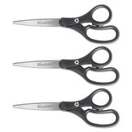 Westcott® wholesale. Kleenearth Basic Plastic Handle Scissors, 8