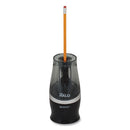 Westcott® wholesale. Halo Colored Pencil Non-stick Electric Sharpener, Ac-powered, 3.5" Dia. X 6.75", Black-silver. HSD Wholesale: Janitorial Supplies, Breakroom Supplies, Office Supplies.