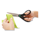 Westcott® wholesale. Kleenearth Scissors, 8" Long, 3.25" Cut Length, Black Straight Handle. HSD Wholesale: Janitorial Supplies, Breakroom Supplies, Office Supplies.