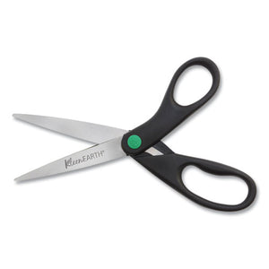 Westcott® wholesale. Kleenearth Scissors, 8" Long, 3.25" Cut Length, Black Straight Handle. HSD Wholesale: Janitorial Supplies, Breakroom Supplies, Office Supplies.