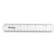 Westcott® wholesale. Transparent Shatter-resistant Plastic Ruler, Clear, 6