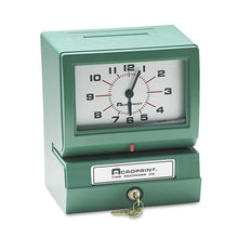 Load image into Gallery viewer, Acroprint® wholesale. Model 150 Analog Automatic Print Time Clock With Month-date-1-12 Hours-minutes. HSD Wholesale: Janitorial Supplies, Breakroom Supplies, Office Supplies.