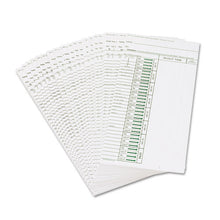 Load image into Gallery viewer, Acroprint® wholesale. Time Card For Model Att310 Electronic Totalizing Time Recorder, Weekly, 200-pack. HSD Wholesale: Janitorial Supplies, Breakroom Supplies, Office Supplies.