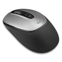 Load image into Gallery viewer, Adesso wholesale. Imouse A10 Antimicrobial Wireless Mouse, 2.4 Ghz Frequency-30 Ft Wireless Range, Left-right Hand Use, Black-silver. HSD Wholesale: Janitorial Supplies, Breakroom Supplies, Office Supplies.