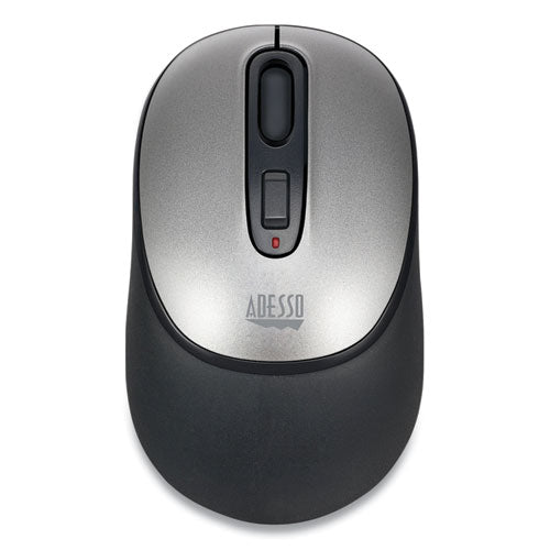 Adesso wholesale. Imouse A10 Antimicrobial Wireless Mouse, 2.4 Ghz Frequency-30 Ft Wireless Range, Left-right Hand Use, Black-silver. HSD Wholesale: Janitorial Supplies, Breakroom Supplies, Office Supplies.