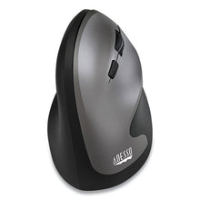 Load image into Gallery viewer, Adesso wholesale. Imouse® A20 Antimicrobial Vertical Wireless Mouse, 2.4 Ghz Frequency-33 Ft Wireless Range, Right Hand Use, Black-granite. HSD Wholesale: Janitorial Supplies, Breakroom Supplies, Office Supplies.