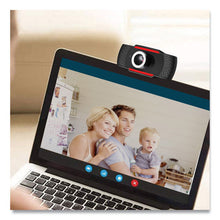 Load image into Gallery viewer, Adesso wholesale. Cybertrack H3 720p Hd Usb Webcam With Microphone, 1280 Pixels X 720 Pixels, 1.3 Mpixels, Black. HSD Wholesale: Janitorial Supplies, Breakroom Supplies, Office Supplies.