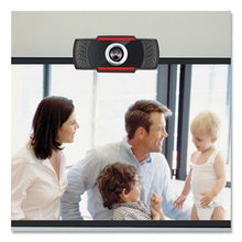 Load image into Gallery viewer, Adesso wholesale. Cybertrack H3 720p Hd Usb Webcam With Microphone, 1280 Pixels X 720 Pixels, 1.3 Mpixels, Black. HSD Wholesale: Janitorial Supplies, Breakroom Supplies, Office Supplies.