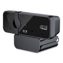 Load image into Gallery viewer, Adesso wholesale. Cybertrack H6 4k Usb Fixed Focus Webcam With Microphone, 3840 Pixels X 2160 Pixels, 8 Mpixels, Black. HSD Wholesale: Janitorial Supplies, Breakroom Supplies, Office Supplies.