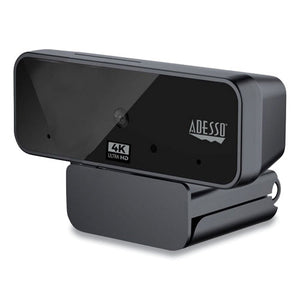 Adesso wholesale. Cybertrack H6 4k Usb Fixed Focus Webcam With Microphone, 3840 Pixels X 2160 Pixels, 8 Mpixels, Black. HSD Wholesale: Janitorial Supplies, Breakroom Supplies, Office Supplies.