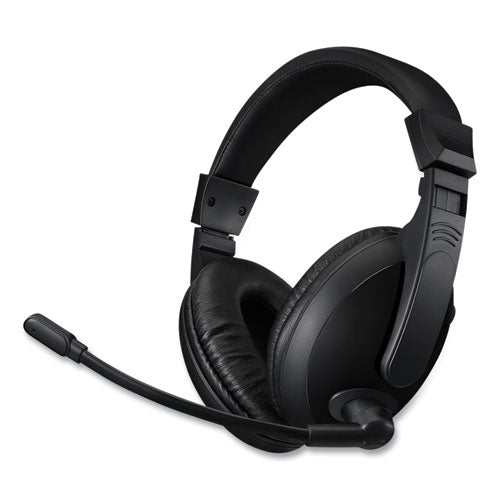 Adesso wholesale. Xtream H5u Stereo Multimedia Headset With Mic, Binaural Over The Head, Black. HSD Wholesale: Janitorial Supplies, Breakroom Supplies, Office Supplies.