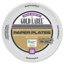 AJM Packaging Corporation wholesale. Coated Paper Plates, 6 Inches, White, Round, 100-pack. HSD Wholesale: Janitorial Supplies, Breakroom Supplies, Office Supplies.