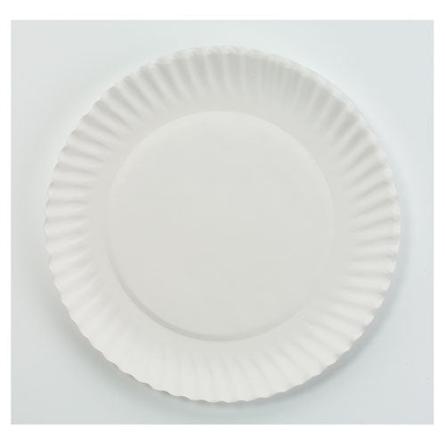 AJM Packaging Corporation wholesale. White Paper Plates, 6