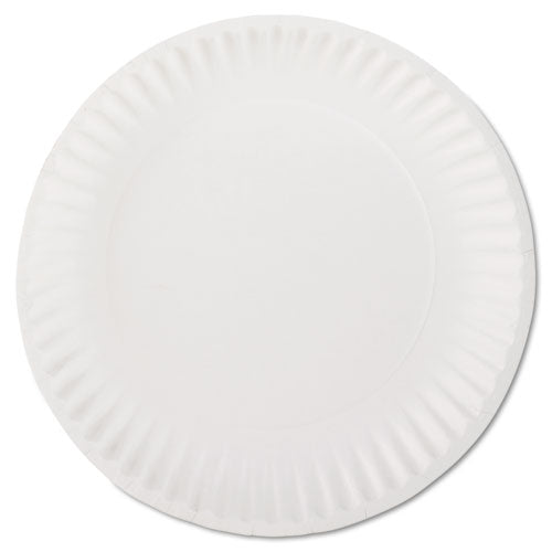 AJM Packaging Corporation wholesale. White Paper Plates, 9