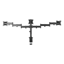 Load image into Gallery viewer, Alera® wholesale. Adaptivergo Pole-mount Triple Arm For 27&quot; Monitors, 360 Deg Rotation, +45--45 Deg Tilt, 45 Deg Pan, Black, Supports 17.6 Lb. HSD Wholesale: Janitorial Supplies, Breakroom Supplies, Office Supplies.