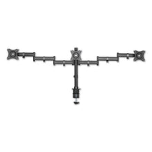 Load image into Gallery viewer, Alera® wholesale. Adaptivergo Pole-mount Triple Arm For 27&quot; Monitors, 360 Deg Rotation, +45--45 Deg Tilt, 45 Deg Pan, Black, Supports 17.6 Lb. HSD Wholesale: Janitorial Supplies, Breakroom Supplies, Office Supplies.