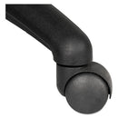 Alera® wholesale. Dual Wheel Hooded Casters, B Stem, 1.5" Caster, Black. HSD Wholesale: Janitorial Supplies, Breakroom Supplies, Office Supplies.