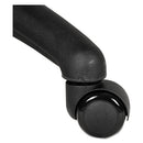 Alera® wholesale. Dual Wheel Hooded Casters, B Stem, 2" Caster, Black. HSD Wholesale: Janitorial Supplies, Breakroom Supplies, Office Supplies.