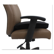 Load image into Gallery viewer, Alera® wholesale. Cooling Gel Memory Foam Seat Cushion, 16.5 X 15.75 X 2.75, Black. HSD Wholesale: Janitorial Supplies, Breakroom Supplies, Office Supplies.