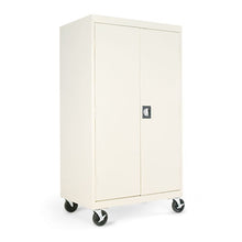 Load image into Gallery viewer, Alera® wholesale. Assembled Mobile Storage Cabinet, With Adjustable Shelves 36w X 24d X 66h, Putty. HSD Wholesale: Janitorial Supplies, Breakroom Supplies, Office Supplies.
