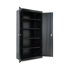 Load image into Gallery viewer, Alera® wholesale. Assembled 72&quot; High Storage Cabinet, W-adjustable Shelves, 36w X 18d, Black. HSD Wholesale: Janitorial Supplies, Breakroom Supplies, Office Supplies.