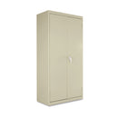 Alera® wholesale. Economy Assembled Storage Cabinet, 36w X 18d X 72h, Putty. HSD Wholesale: Janitorial Supplies, Breakroom Supplies, Office Supplies.