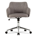 Alera® wholesale. Alera Captain Series Mid-back Chair, Supports Up To 275 Lbs, Gray Tweed Seat-gray Tweed Back, Chrome Base. HSD Wholesale: Janitorial Supplies, Breakroom Supplies, Office Supplies.