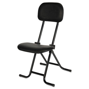 Alera® wholesale. Alera Il Series Height-adjustable Folding Stool, 27.5" Seat Height, Supports Up To 300 Lbs., Black Seat-back, Black Base. HSD Wholesale: Janitorial Supplies, Breakroom Supplies, Office Supplies.