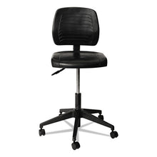 Load image into Gallery viewer, Alera® wholesale. Alera Wl Series Workbench Stool, 25&quot; Seat Height, Supports Up To 250 Lbs., Black Seat-black Back, Black Base. HSD Wholesale: Janitorial Supplies, Breakroom Supplies, Office Supplies.