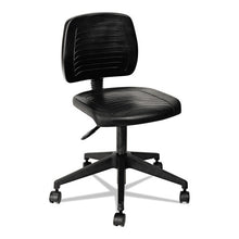 Load image into Gallery viewer, Alera® wholesale. Alera Wl Series Workbench Stool, 25&quot; Seat Height, Supports Up To 250 Lbs., Black Seat-black Back, Black Base. HSD Wholesale: Janitorial Supplies, Breakroom Supplies, Office Supplies.