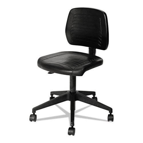 Alera® wholesale. Alera Wl Series Workbench Stool, 25" Seat Height, Supports Up To 250 Lbs., Black Seat-black Back, Black Base. HSD Wholesale: Janitorial Supplies, Breakroom Supplies, Office Supplies.