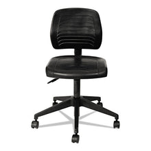 Load image into Gallery viewer, Alera® wholesale. Alera Wl Series Workbench Stool, 25&quot; Seat Height, Supports Up To 250 Lbs., Black Seat-black Back, Black Base. HSD Wholesale: Janitorial Supplies, Breakroom Supplies, Office Supplies.
