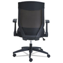 Alera® wholesale. Alera Eb-k Series Synchro Mid-back Flip Arm Mesh-chair, Supports Up To 275 Lbs, Black Seat-black Back, Black Base. HSD Wholesale: Janitorial Supplies, Breakroom Supplies, Office Supplies.