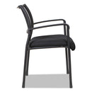 Alera® wholesale. Alera Eikon Series Stacking Mesh Guest Chair, Black Seat-black Back, Black Base, 2-carton. HSD Wholesale: Janitorial Supplies, Breakroom Supplies, Office Supplies.