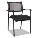 Alera® wholesale. Alera Eikon Series Stacking Mesh Guest Chair, Black Seat-black Back, Black Base, 2-carton. HSD Wholesale: Janitorial Supplies, Breakroom Supplies, Office Supplies.