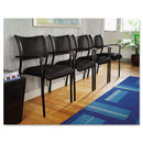 Alera® wholesale. Alera Eikon Series Stacking Mesh Guest Chair, Black Seat-black Back, Black Base, 2-carton. HSD Wholesale: Janitorial Supplies, Breakroom Supplies, Office Supplies.