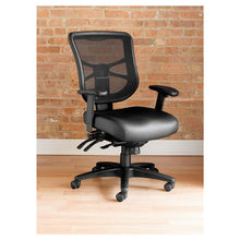 Load image into Gallery viewer, Alera® wholesale. Alera Elusion Series Mesh Mid-back Multifunction Chair, Supports Up To 275 Lbs, Black Seat-black Back, Black Base. HSD Wholesale: Janitorial Supplies, Breakroom Supplies, Office Supplies.