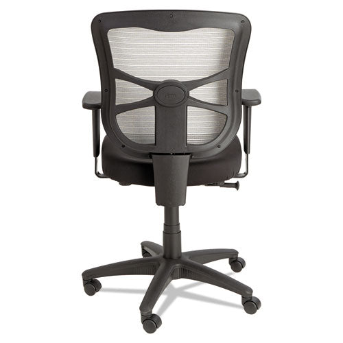 Alera® wholesale. Alera Elusion Series Mesh Mid-back Swivel-tilt Chair, Supports Up To 275 Lbs, Black Seat-white Back, Black Base. HSD Wholesale: Janitorial Supplies, Breakroom Supplies, Office Supplies.