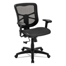 Load image into Gallery viewer, Alera Elusion Series Mesh Mid-back Swivel-tilt Chair, Supports Up To 275 Lb, 17.9&quot; To 21.6&quot; Seat Height, Black